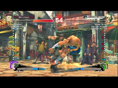 USFIV~ Rolento (Rybobbins) vs.  Sagat (ADAK TR 66) HD