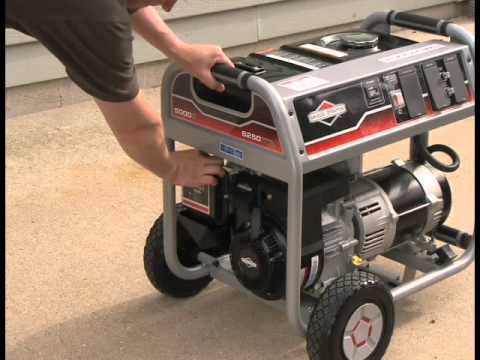 Briggs & Stratton: Operating a Portable Generator
