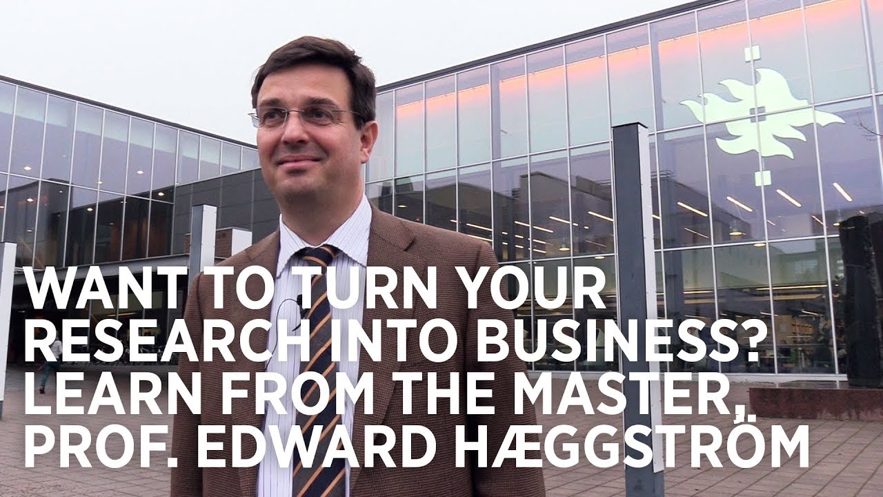 How to recognize business potential in research? | University of Helsinki