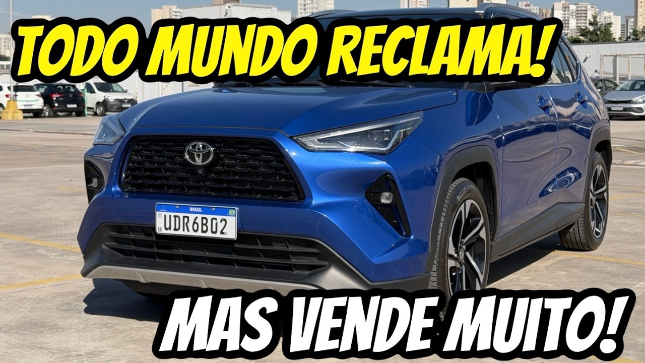 AVALIAÇÃO TOYOTA YARIS CROSS - Por que TODO MUNDO COMPRA mesmo sendo FRACO?