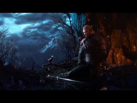 Witcher 3 main menu original video and live desktop