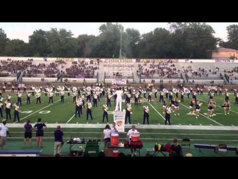 Marching Leathernecks first performance of the season