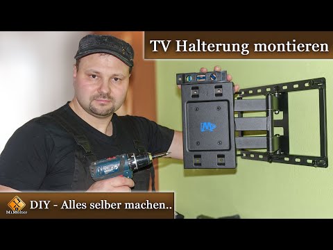 TV Wandhalterung montieren - Anleitung