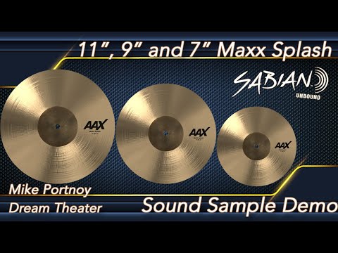 Mike Portnoy MAXX Splashes by Sabian! #sabian #spazapproved