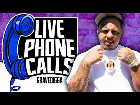 Grave Digga 3300 nimmt Anrufe in der Hater-Welt entgegen, verrückte Anrufer Teil 1