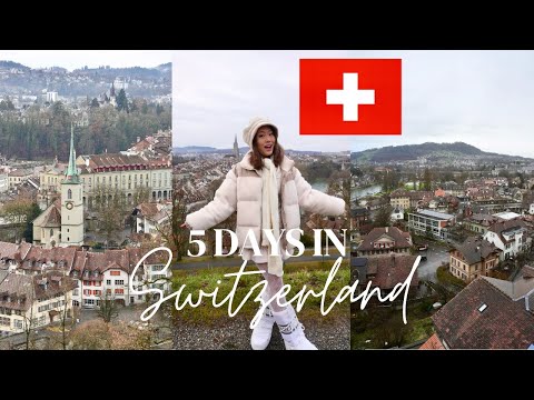 Winter in der Schweiz Vlog (Bern, Luzern und Zürich) teuerstes Land