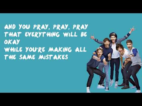 Como cantar Same Mistakes - One Direction  Letra e tradução de música.  Inglês fácil