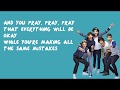 Same Mistakes - One Direction (Lyrics)