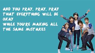 Same Mistakes - One Direction (Lyrics)