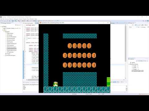 Super Mario Bros in Java Days 13 14 World 1 4 Complete