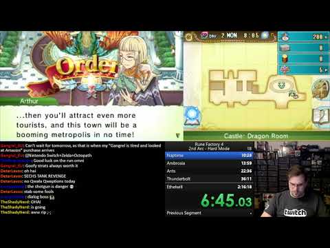 [3DS] Rune Factory 4 Speedrun - Hard Mode Arc 2 in 2:12:04