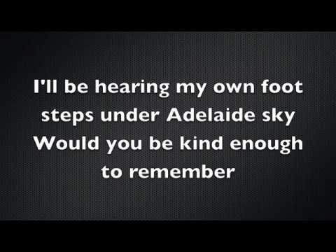 Adhitya Sofyan - Adelaide Sky (Lyrics)