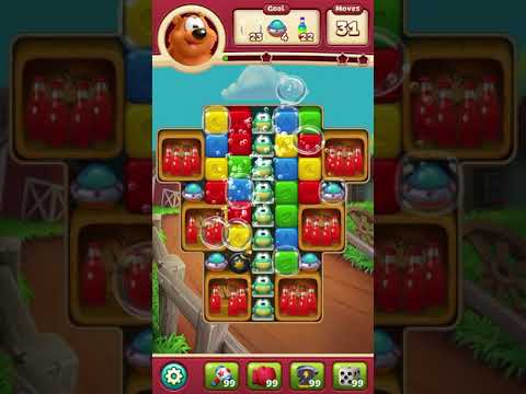 Toon Blast Level 3518 NO BOOSTERS - A S GAMING ✔️