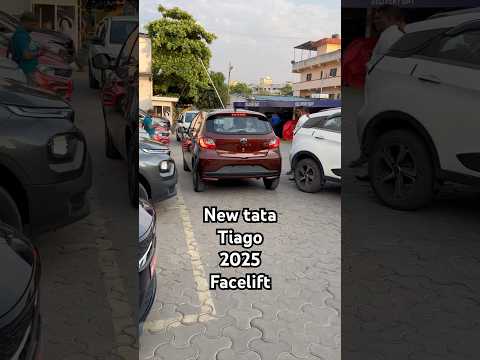 Tata Tiago 2025 Facelift | What’s New? Full Details & First Look! #tata #tatatiago #hatchback #car