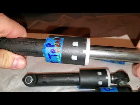 Samsung Washer Shock Absorbers - GOOD = Hard & Slow Vs. BAD = Easy & Fast - Comparison