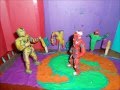 пластилиновый Мортал Комбат "СЕКТОР VS САЙРАКС" 