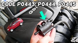 HYUNDAI TUCSON CODE P0443 P0444 P0445 EVAP CHECK ENGINE LIGHT FIX
