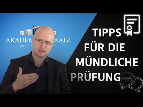 So verlierst Du keine Punkte in der mündlichen Jura Examensprüfung!