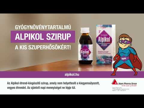 Immunrendszer támogató Alpikol szirup, a kis szuperhősökért!