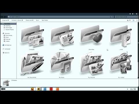 7tsp and iPack Dark Gray Icon Pack for Windows® 7 w8 8.1 w10 4K