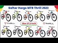 Sepeda Thrill Harga 2 Jutaan