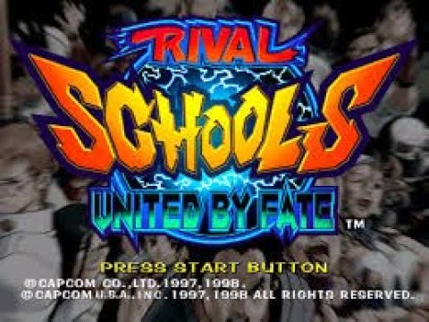 RIVAL SCHOOLS: United by Fate - Arcade mode Team Batsu