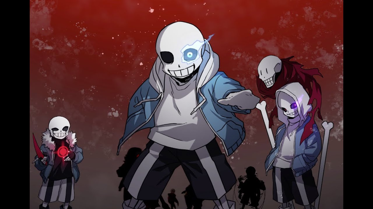 【手描きUndertaleAU】サンズたちでデビサバ2EDパロ