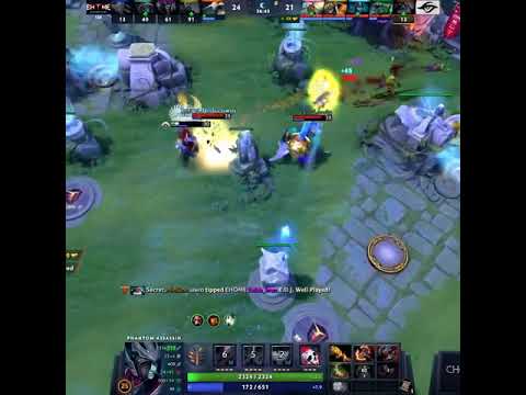 GETTING 3X RAMPAGE BY SECRET.NISHA VS EHOME | DOTA2 #TEAMSECRET #SECRET #DOTA2 #TI10