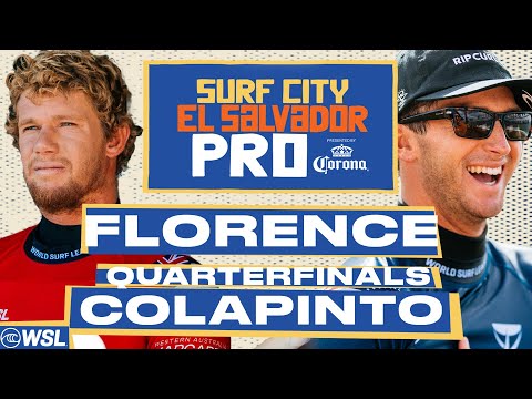 John John Florence vs Crosby Colapinto | Surf City El Salvador Pro Pres By Corona 2024 - Quarters