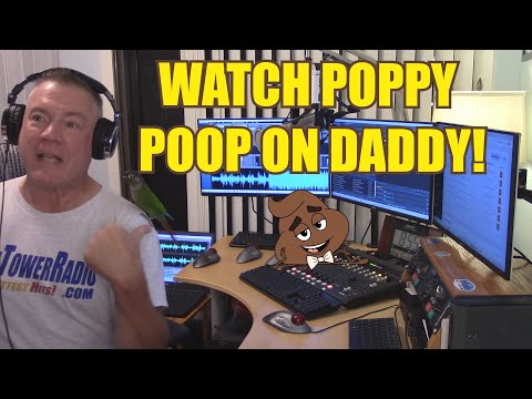 POPPY POOPS ON ROCKIN' RON - ON LIVE RADIO!  OLDIES FRIDAY NIGHT ON FUN TOWER RADIO 10/6/23