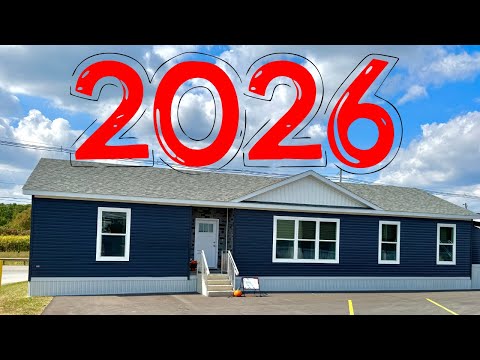 BRAND NEW floor plan, "It's like 2 mobile homes in 1!" Prefab House Tour