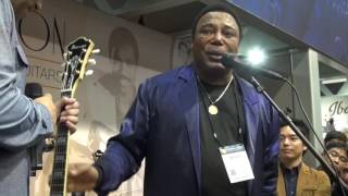 Video thumbnail for George Benson Signature 40th Anniversary@Ibanez NAMM2017 Press Conference by SunsetRock69