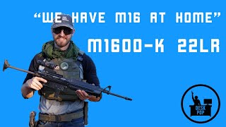 THE M16 AT HOME | ARMSCOR M1600-K | 22LR REVIEW
