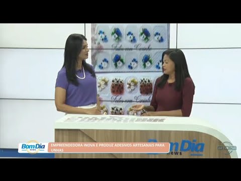 Empreendedora inova e produz adesivos artesanais para unhas 29 08 2022