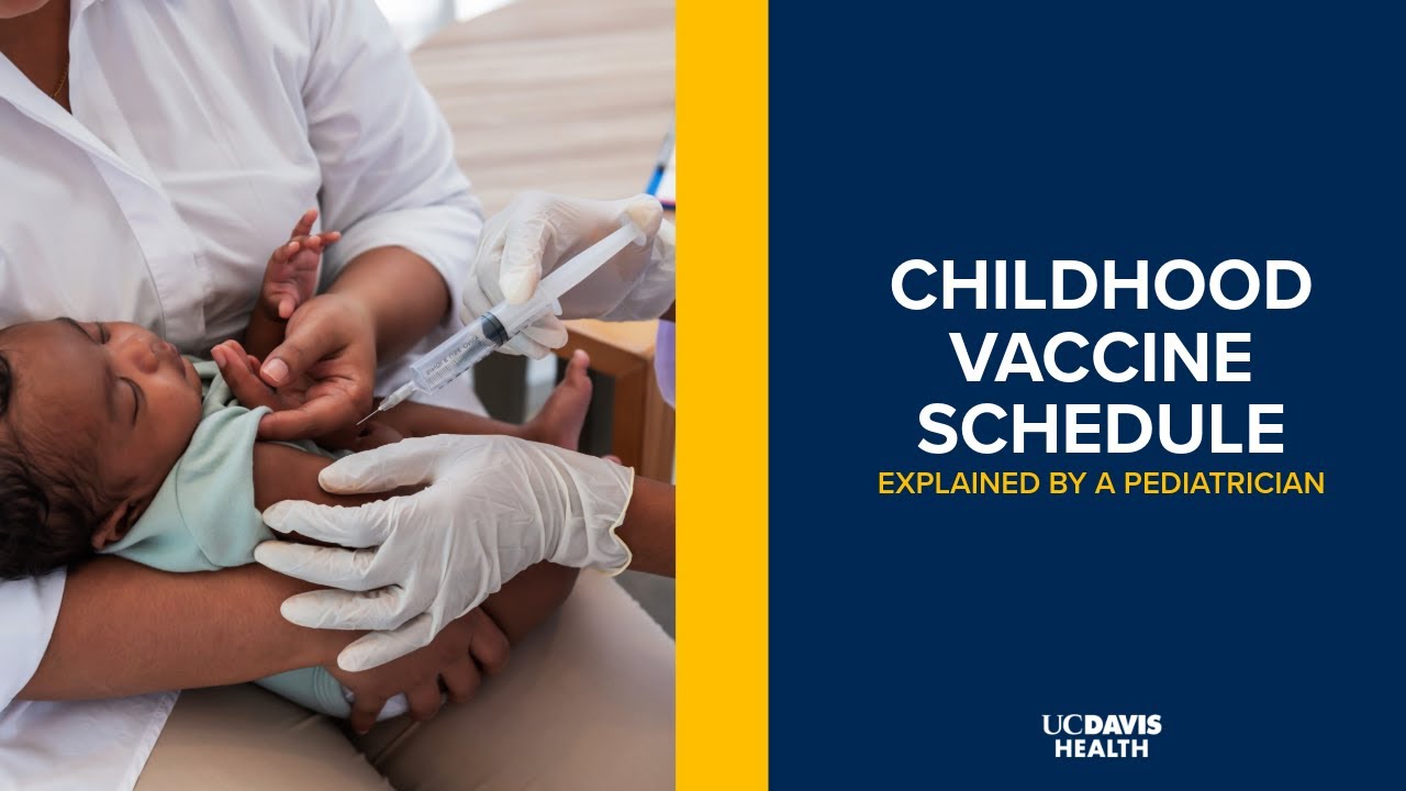 Thumbnail preview of Childhood Vaccine Schedule Explained by a Pediatrician | UC Davis Children's Hospital