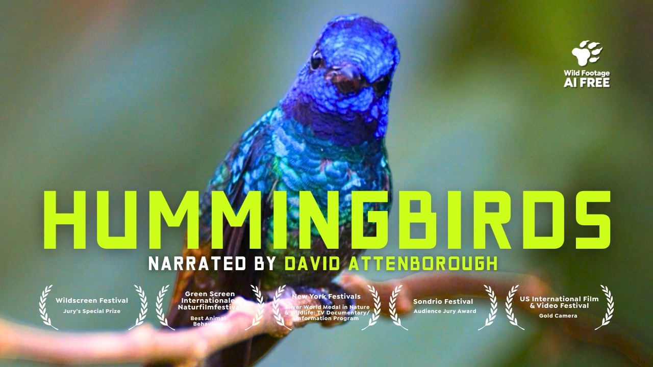 The Secret Lives of Hummingbirds | Narrated by David Attenborough | Nature Documentary