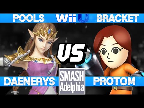 Smashadelphia 2 - Daenerys (Zelda) vs Protom (Mii Gunner) - SSB4 Pools - Smash Wii U