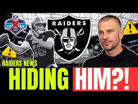 BREAKING! NO. 1 PICK SKIPS COMBINE?! $91M PLAN REVEALED! RAIDERS NEWS
