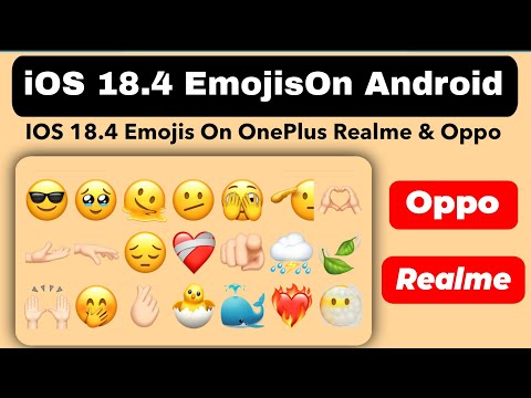 iOS Emoji On Android Oppo | iOS 18 Emojis On Oppo 🤯🔥