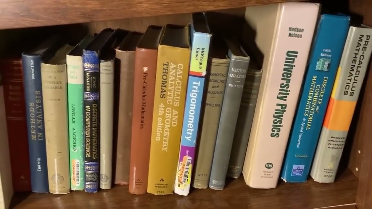 Math Books: Abstract Algebra, Calculus, Analysis, Linear Algebra, Physics, Discrete Math, and Trig