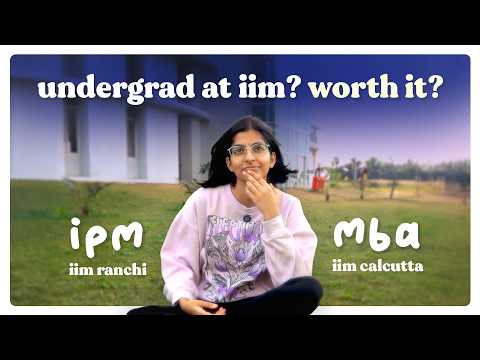 My Journey: IIM Ranchi (IPM) → IIM Calcutta (MBA)