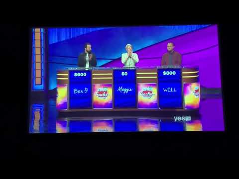 Jeopardy FINALS Day 1, Teacher’s Tournament 2020 - 1st Daily Double found TOO EARLY 😂 (6/4/20)