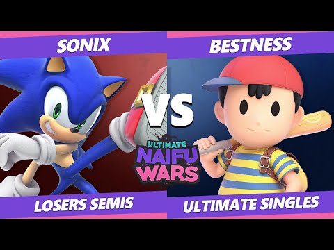 Naifu Wars 13 Losers Semis - ARM | BestNess (Ness) Vs. Sonix (Sonic) SSBU Singles