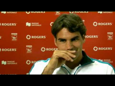 Montreal 2009 Federer Preview Interview