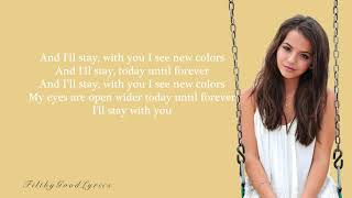 Isabela Moner - I&#39;ll Stay (FGL Official Lyrics)
