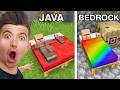 Testing 50 Java Vs Bedrock Secrets In Minecraft
