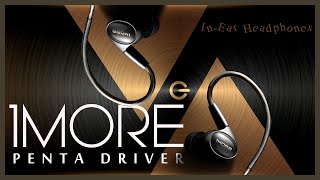 1More Penta Driver In-Ear Headphone P50 with Five Drivers