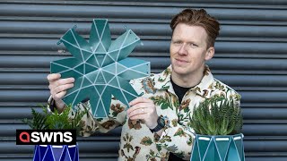 British inventor designs unique range of origami - which he is selling to Japan | SWNS