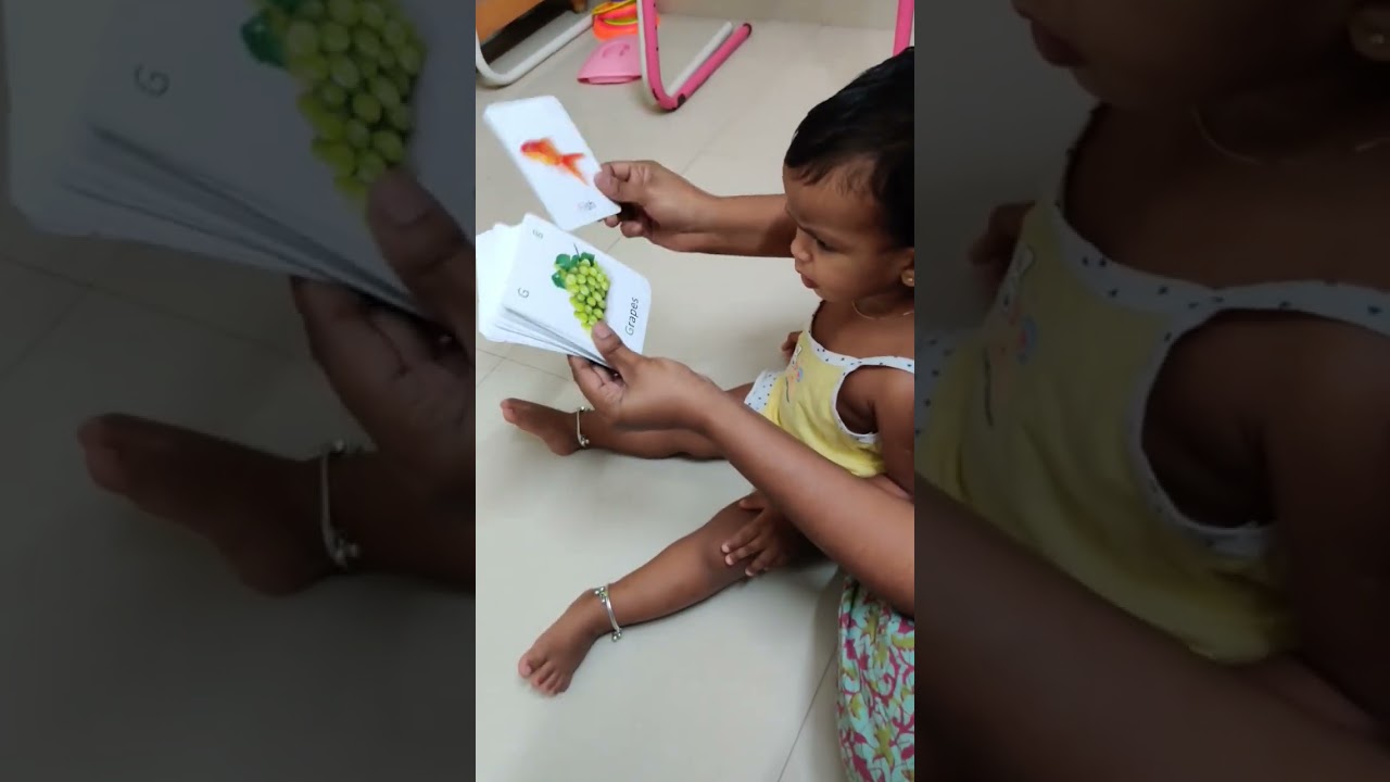 Flash cards improve right brain activity