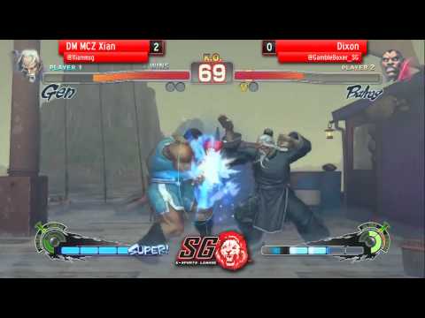 Dixon (Boxer) vs DM MCZ Xian (Gen) pt 1  - FT5 deuce rules [SEL SFAL Sn1]